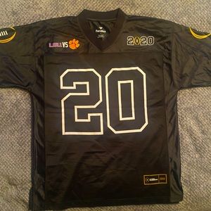 LSU VS Clemson National Championship 
Exclusive Stadium Collection Jersey